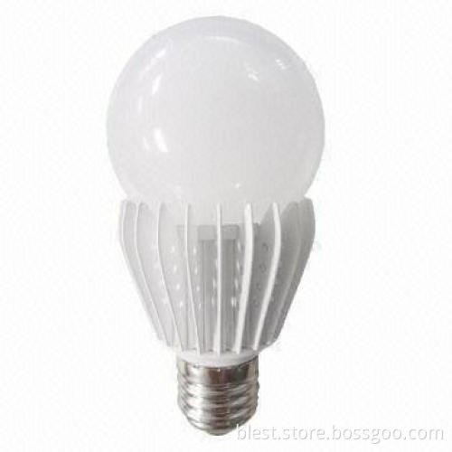 10W E27 LED Bulb with 800 to 900lm Luminous Flux, 300 Beam Angle and Fin AL Body